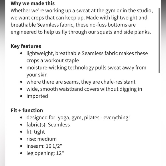 Lululemon In The Flow Crop II Heathered Raspberry - Picture 10 of 12